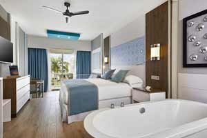 Junior Suites at the Hotel Riu Palace Riviera Maya 